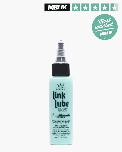 PEATY'S Lubrifiant pour chaîne LinkLube Dry 60 ml